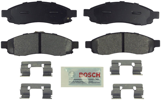 Bosch BE1015H Blue Disc Brake Pad Set with Hardwar