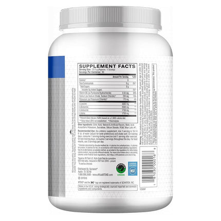 Scivation Xtend BCAA Powder, Branched Chain Amino Acids, BCAAs, Blue Raspberry, 90 Servings