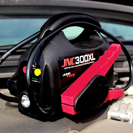 Clore Automotive JNC300XL Jump-N-Carry 900 Peak Amp Ultraportable 12-Volt Jump Starter with Light