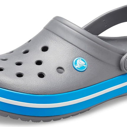 Crocs Unisex Crocband Clogs, Charcoal Ocean, 3 UK 