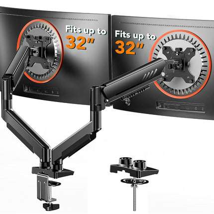 ErGear Dual Monitor Arm for 13-32 Inch Screens, Du