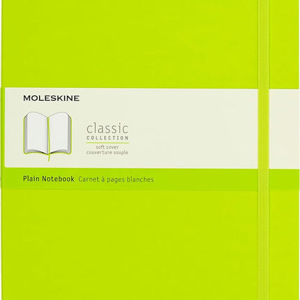 Moleskine Classic Notebook, Notebook With Plain Pa
