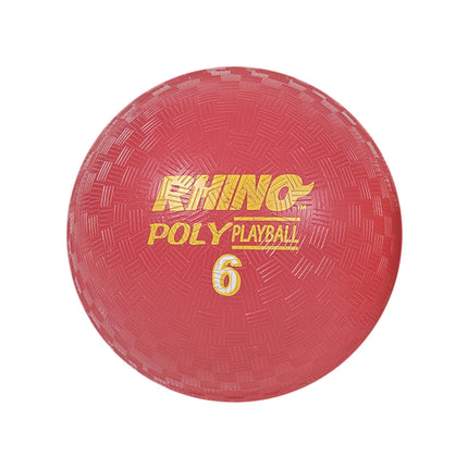 Champion Sports PX6SET Rhino Poly Playground Ball Set, Multicolored, 6" Diameter