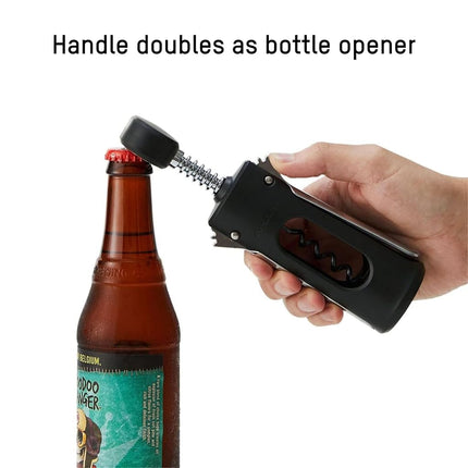 Metrokane Rabbit - Wing Corkscrew - with Non-Stick Spiral Dishwasher Safe 5-Year Warranty - 20cm Length