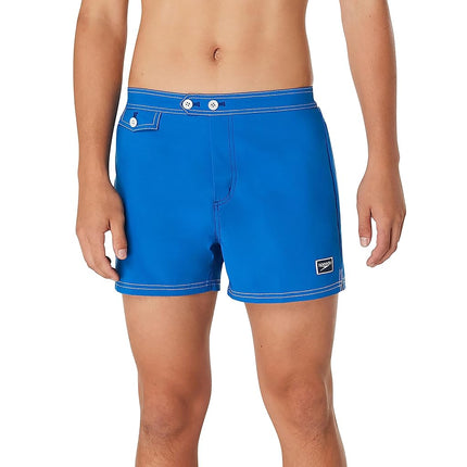 Speedo Bañador corto de natación para hombre, modelo Beachsider liso
