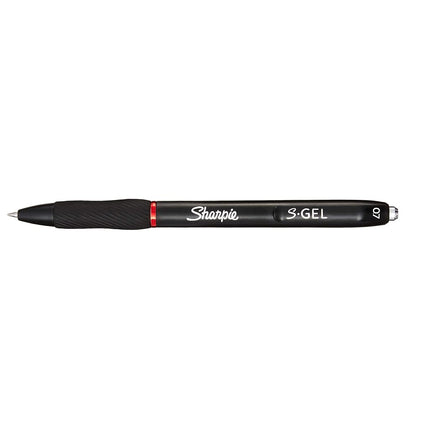 Sharpie S-Gel | Gel Pens | Medium Point (0.7mm) | Red Ink | 12 Count