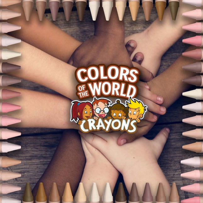 CRAYOLA Colors of The World, Skin Tone Crayons Bulk, Classroom Supplies, 480 Crayons