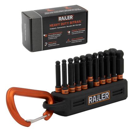 Ball End Hex Bit Set - Railer 2 Inch Impact Driver