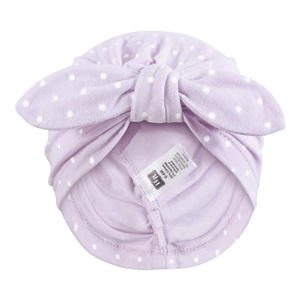 Hudson Baby Bandeaux en coton Turban pour bébés filles, 0-24 mois, motif floral moderne, 0-24 mois