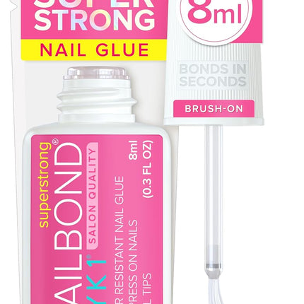 NYK1 Super Strong Nail Glue for Press Ons, Nail Ti