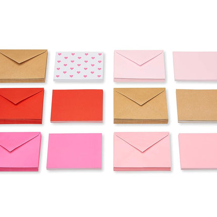 American Greetings Bulk Blank Cards with Envelopes, Heart Stationery (200-Count)