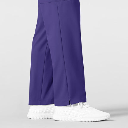WONDERWINK Men's Flat Front Cargo Scrub Pant, Grape, X-Large
