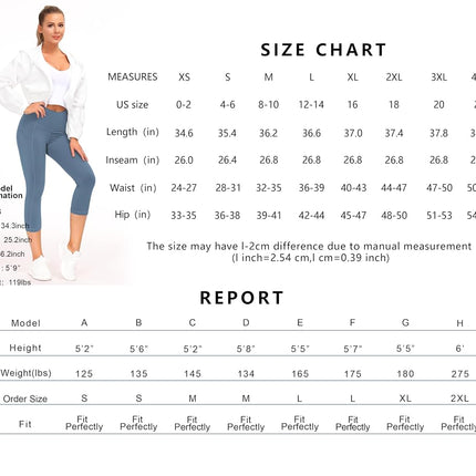 THE GYM PEOPLE Womens Thick High Waist Gym Leggings Tummy Control Yoga Pant