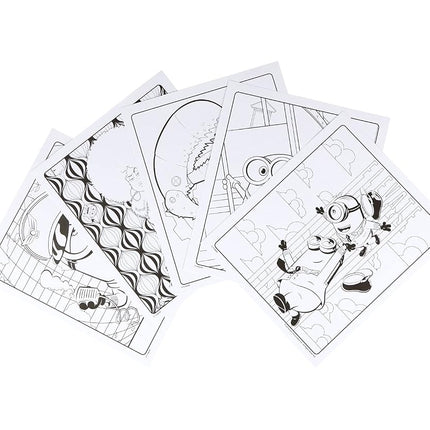 Crayola Minions 2 Color & Sticker Activity, Minions Coloring Book, 32 Coloring Pages, Gift for Kids, Ages 3, 4, 5, 6