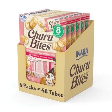 INABA Churu Bites Chicken with Salmon 6packs, 96 G