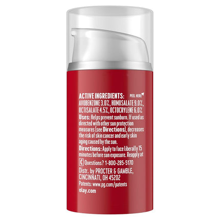 Olay Regenerist Micro-sculpting Cream Face Moisturizer With Spf 30, Trial Size 0.5 Fluid Ounce