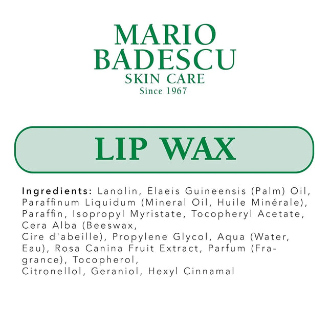Mario Badescu - Lip Wax - .15 oz