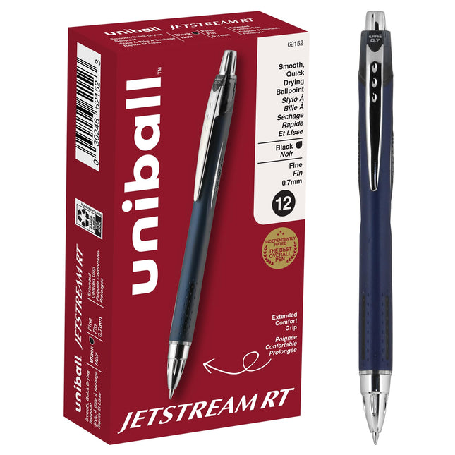 uni-ball Jetstream RT Ballpoint Pens, Fine Point (