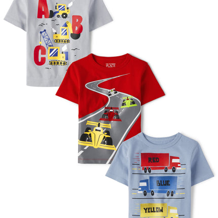 The Children's Place Baby Boys Educational Short S