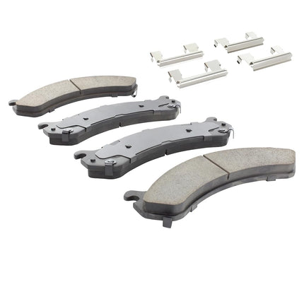 QUALITY-BUILT Premium Ceramic Front Brake Pads (1001-0784C) Compatible with 1999-2020 Cadillac/Chevrolet/GMC/Hummer (Avalanche 2500/DTS/Express 2500/3500/H2/Savana/Sierra/Silverado/Suburban/Yukon)