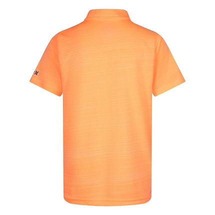 Polo de alto rendimiento Hurley para niños, jaspeado mango brillante, 4T