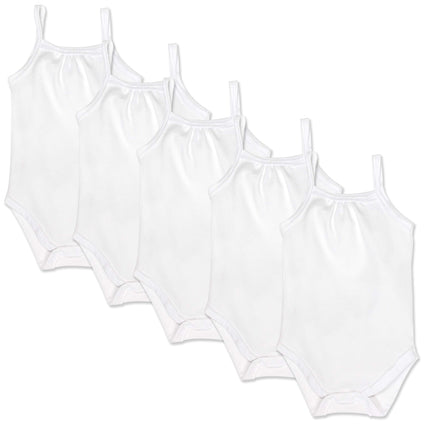 HonestBaby Multipack Sleeveless and Cami Bodysuits