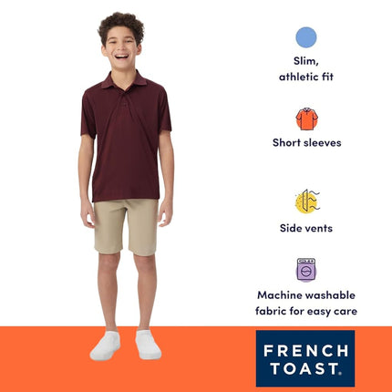 French Toast Short Sleeve Sport Polo