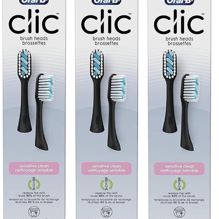 Oral-B Clic Toothbrush Sensitive Clean Replacement