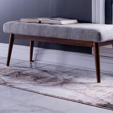 Alfombra Unique Loom 3141550, 3' x 20', Marrón