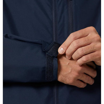 Helly Hansen Men's Crew Midlayer Jacket 2, Navy, L