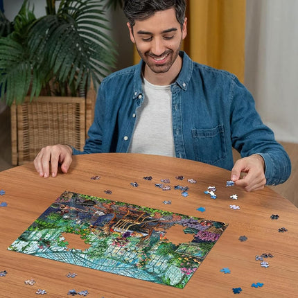 Ravensburger Morning in the Greenhouse 500 Piece Jigsaw Puzzle for Adults and Kids Age 10 Years Up