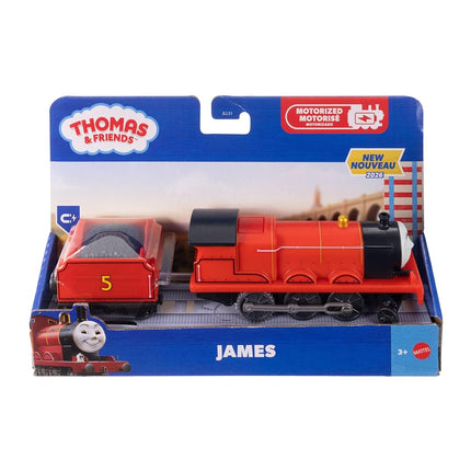 Thomas & Friends Motorized James Engine & Tender by Fisher-Price