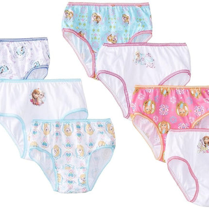 Disney Girls' Frozen 100% Combed Cotton Panty Mult
