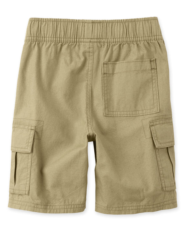 The Children's Place Pantalones Cortos Cargo para Bebé Niño, Marrón, 7 US