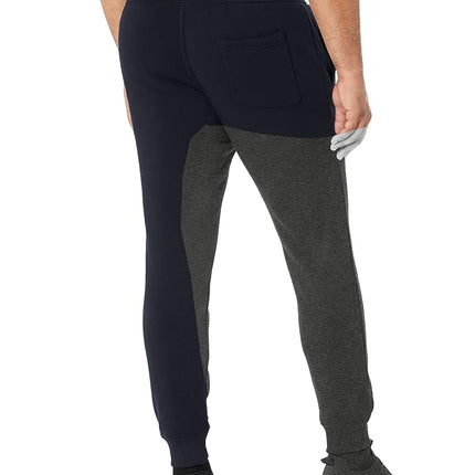 Southpole Men's 1570 Basic Active Fleece Jogger Sweatpants, Heather Charcoal a, X-Small