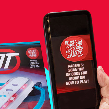 Hasbro Gaming Hypershot Juego de Hockey de Mesa Electrónico, 5 Juegos en 1, Música, Luces y Sonidos 8+ 1 a 2 Jugadores Juegos de Mesa para Niños