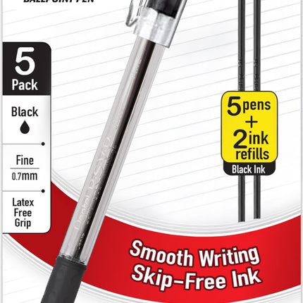 Pentel RSVP Fine Point Ballpoint Pens 0.7mm - Pack