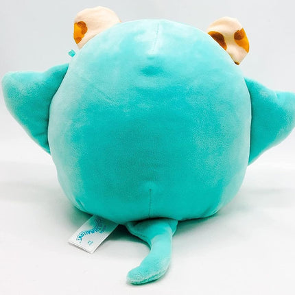 Squishmallows Peluche officielle Kellytoy 19 cm, jouet en peluche moelleux (Lexie le guépard en costume de raie)
