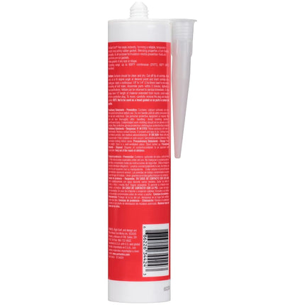 Permatex 34424 Right Stuff 1 Minute Red High Temperature Gasket Maker, 10 oz