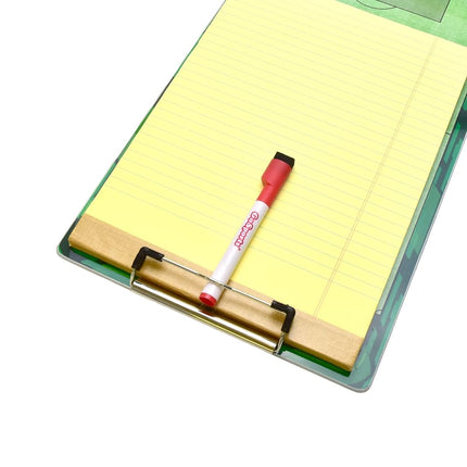 GoSports Soccer Dry Erase Coaches Board with 2 Dry Erase Pens