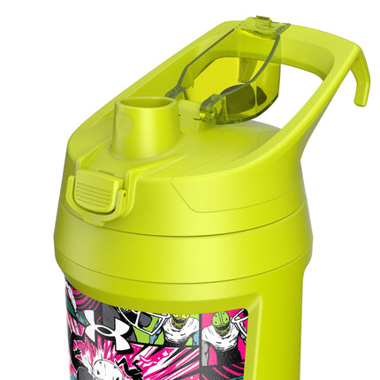 Under Armour UA 32oz Playmaker Printed Jug High-Vis Comic OSFA