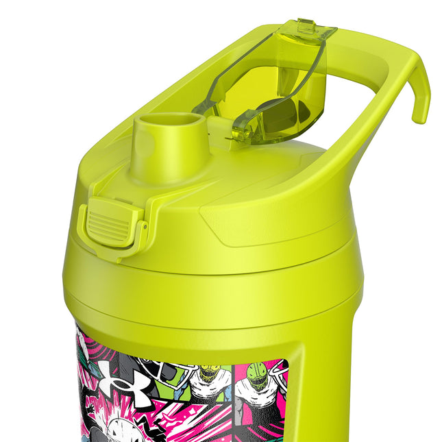 Under Armour UA 32oz Playmaker Printed Jug High-Vis Comic OSFA