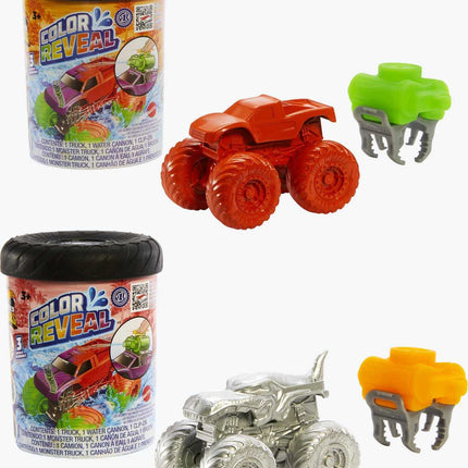HOT WHEELS TOTAL Monster Trucks Color Reveal™ 2-Pa