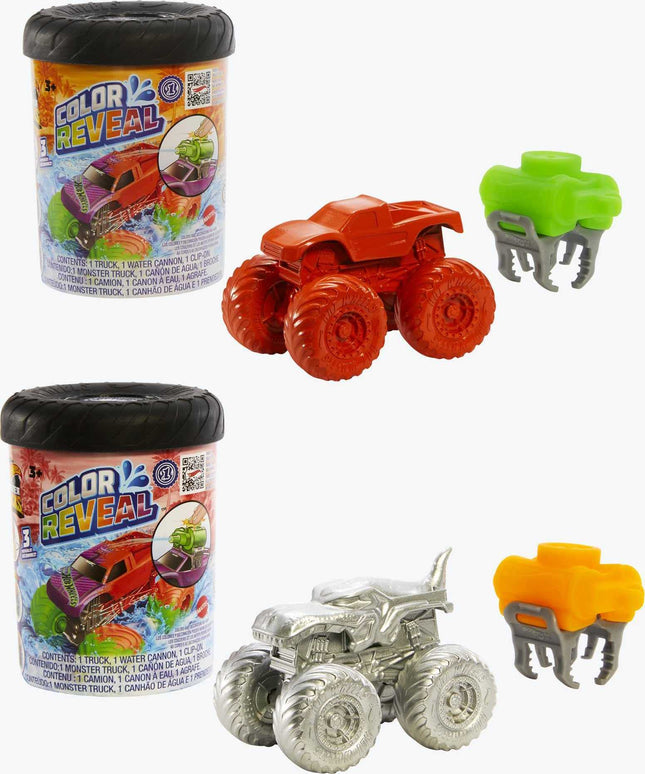 HOT WHEELS TOTAL Monster Trucks Color Reveal™ 2-Pa