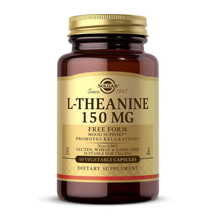 Solgar L-Theanine 150 mg Vegetable Capsules - Pack
