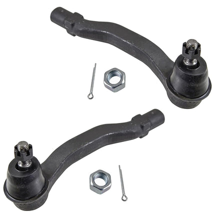 TRQ Inner and Outer Driver and Passenger Side Tie Rod Set 4 Piece