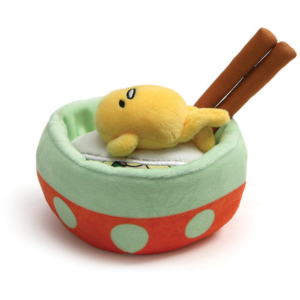 GUND Sanrio Gudetama the Lazy Egg Noodle Bowl with