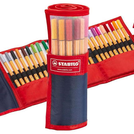 STABILO point 88 Fineliner - Rollerset Assorted Co