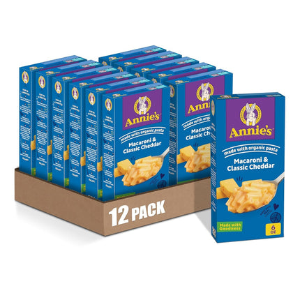 Annie's Homegrown Classic Macaroni & Cheese, 6-Oun