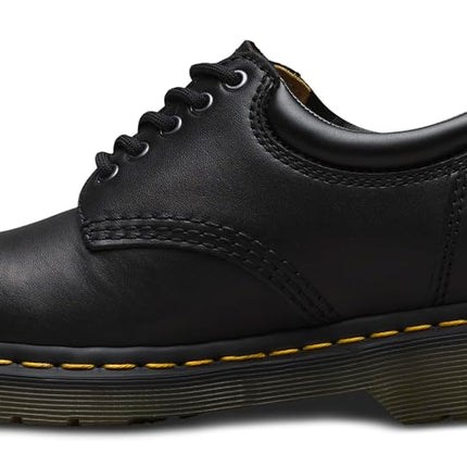 Dr. Martens 8053 5 Eye Padded Collar Boot,Black Na